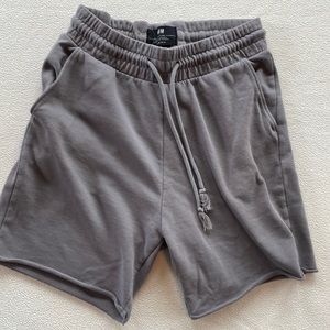 H&M men’s x-small gray sweat shorts